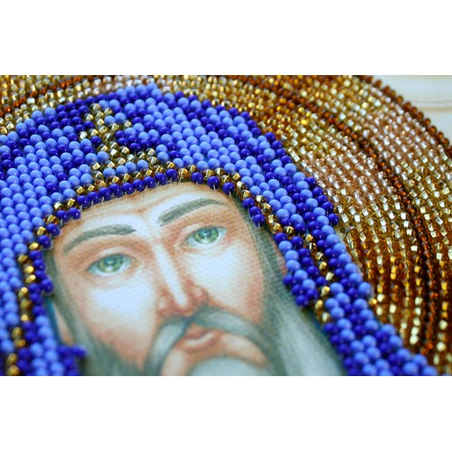 Набір для вишивання бісером на натуральному художньому холсті Святий Геннадій, AA-067 від Абрис Арт - купити з доставкою ✿ Найкраща ціна від виробника ✿ Оптом та в роздріб ✿ Придбати Набори для вишивки бісером великих іменних ікон