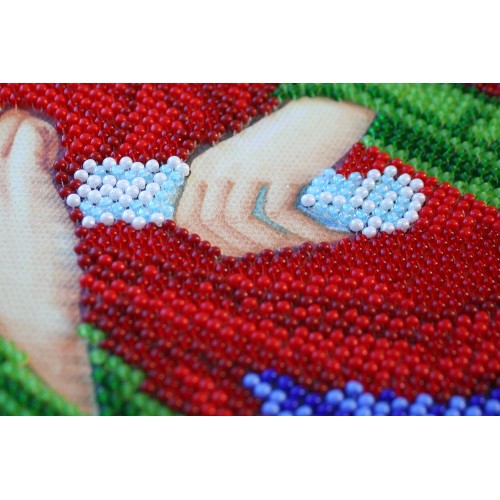 Набір для вишивання бісером на натуральному художньому холсті Святий Геннадій, AA-067 від Абрис Арт - купити з доставкою ✿ Найкраща ціна від виробника ✿ Оптом та в роздріб ✿ Придбати Набори для вишивки бісером великих іменних ікон