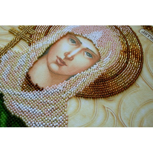 Набір для вишивання бісером на натуральному художньому холсті Свята Антоніна, AA-070 від Абрис Арт - купити з доставкою ✿ Найкраща ціна від виробника ✿ Оптом та в роздріб ✿ Придбати Набори для вишивки бісером великих іменних ікон