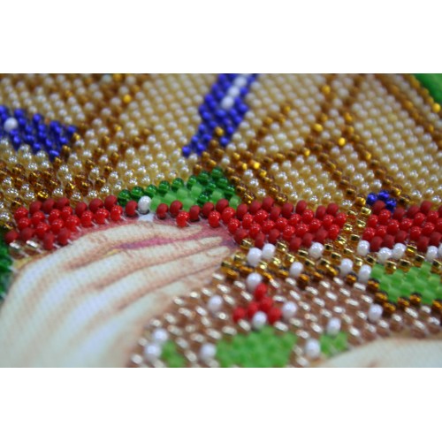 Набір для вишивання бісером на натуральному художньому холсті Святий Валентин, AA-073 від Абрис Арт - купити з доставкою ✿ Найкраща ціна від виробника ✿ Оптом та в роздріб ✿ Придбати Набори для вишивки бісером великих іменних ікон