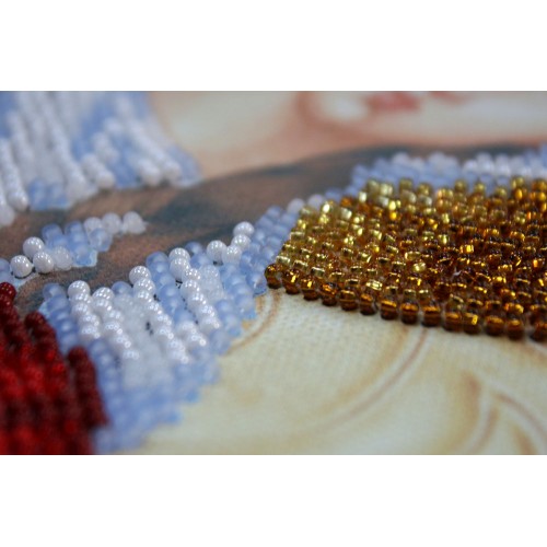 Набір для вишивання бісером на натуральному художньому холсті Свята Зоя, AA-074 від Абрис Арт - купити з доставкою ✿ Найкраща ціна від виробника ✿ Оптом та в роздріб ✿ Придбати Набори для вишивки бісером великих іменних ікон