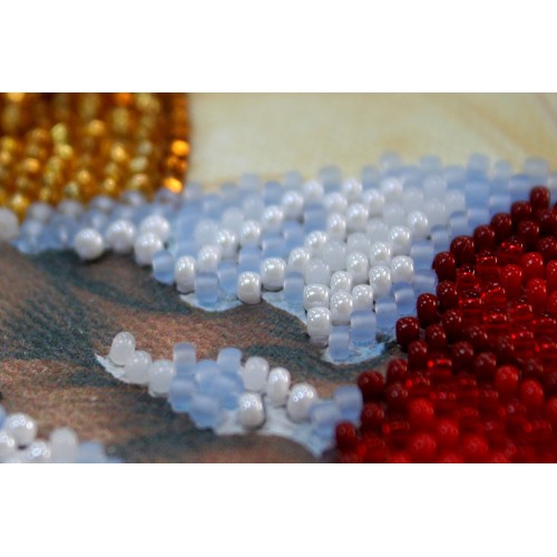 Набір для вишивання бісером на натуральному художньому холсті Свята Зоя, AA-074 від Абрис Арт - купити з доставкою ✿ Найкраща ціна від виробника ✿ Оптом та в роздріб ✿ Придбати Набори для вишивки бісером великих іменних ікон