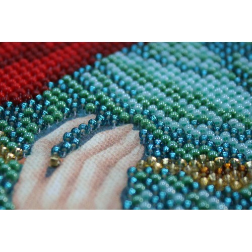 Набір для вишивання бісером на натуральному художньому холсті Свята Зінаїда, AA-076 від Абрис Арт - купити з доставкою ✿ Найкраща ціна від виробника ✿ Оптом та в роздріб ✿ Придбати Набори для вишивки бісером великих іменних ікон