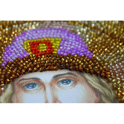 Набір для вишивання бісером на натуральному художньому холсті Святий Гліб, AA-077 від Абрис Арт - купити з доставкою ✿ Найкраща ціна від виробника ✿ Оптом та в роздріб ✿ Придбати Набори для вишивки бісером великих іменних ікон