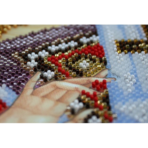 Набір для вишивання бісером на натуральному художньому холсті Святий Арсеній, AA-079 від Абрис Арт - купити з доставкою ✿ Найкраща ціна від виробника ✿ Оптом та в роздріб ✿ Придбати Набори для вишивки бісером великих іменних ікон