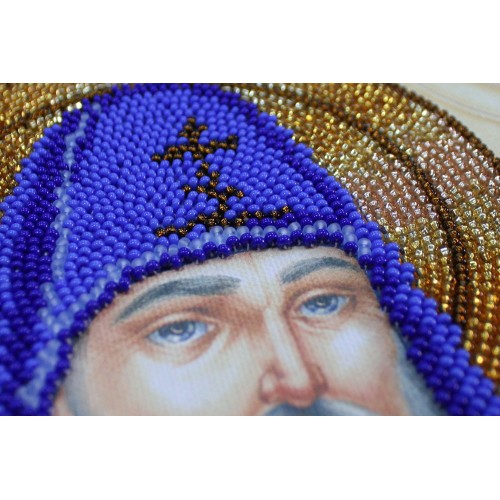 Набір для вишивання бісером на натуральному художньому холсті Святий Арсеній, AA-079 від Абрис Арт - купити з доставкою ✿ Найкраща ціна від виробника ✿ Оптом та в роздріб ✿ Придбати Набори для вишивки бісером великих іменних ікон