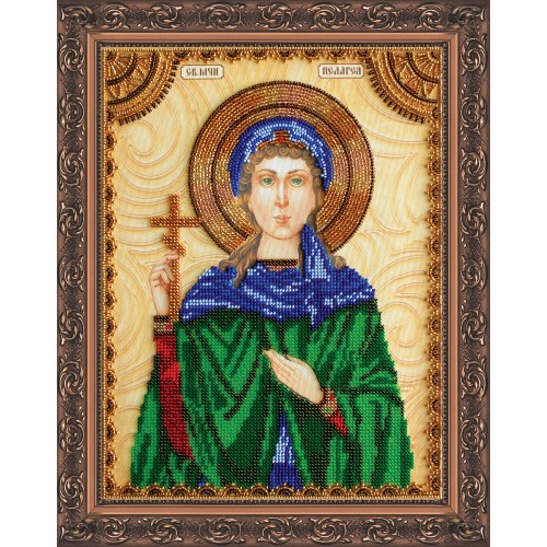 Набір для вишивання бісером на натуральному художньому холсті Свята Пелагея, AA-080 від Абрис Арт - купити з доставкою ✿ Найкраща ціна від виробника ✿ Оптом та в роздріб ✿ Придбати Набори для вишивки бісером великих іменних ікон