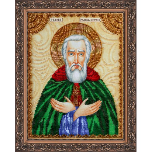 Набір для вишивання бісером на натуральному художньому холсті Святий Йосип, AA-089 від Абрис Арт - купити з доставкою ✿ Найкраща ціна від виробника ✿ Оптом та в роздріб ✿ Придбати Набори для вишивки бісером великих іменних ікон