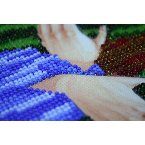 Набір для вишивання бісером на натуральному художньому холсті Святий Йосип, AA-089 від Абрис Арт - купити з доставкою ✿ Найкраща ціна від виробника ✿ Оптом та в роздріб ✿ Придбати Набори для вишивки бісером великих іменних ікон