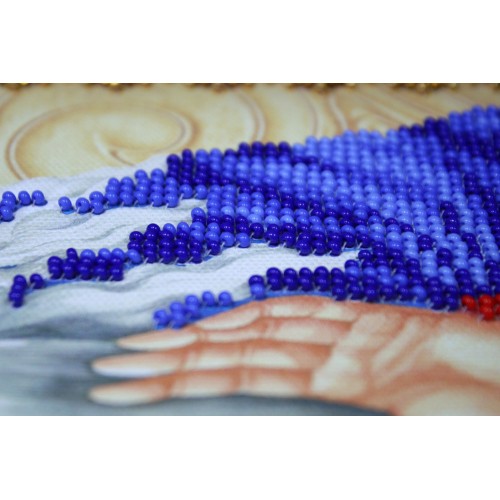 Набір для вишивання бісером на натуральному художньому холсті Святий Макарій (Макар), AA-091 від Абрис Арт - купити з доставкою ✿ Найкраща ціна від виробника ✿ Оптом та в роздріб ✿ Придбати Набори для вишивки бісером великих іменних ікон