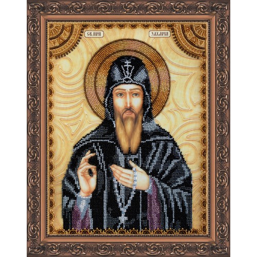 Набір для вишивання бісером на натуральному художньому холсті Святий Захарія (Захар), AA-102 від Абрис Арт - купити з доставкою ✿ Найкраща ціна від виробника ✿ Оптом та в роздріб ✿ Придбати Набори для вишивки бісером великих іменних ікон