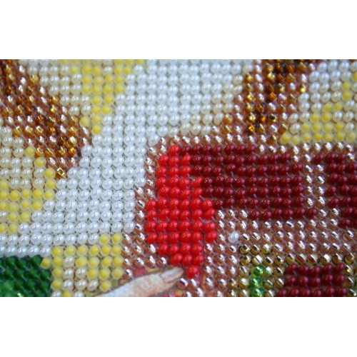 Набір для вишивання бісером на натуральному художньому холсті Святий Рустик (Руслан), AA-108 від Абрис Арт - купити з доставкою ✿ Найкраща ціна від виробника ✿ Оптом та в роздріб ✿ Придбати Набори для вишивки бісером великих іменних ікон