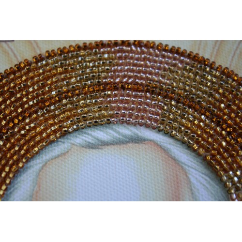 Набір для вишивання бісером на натуральному художньому холсті Святий Рустик (Руслан), AA-108 від Абрис Арт - купити з доставкою ✿ Найкраща ціна від виробника ✿ Оптом та в роздріб ✿ Придбати Набори для вишивки бісером великих іменних ікон