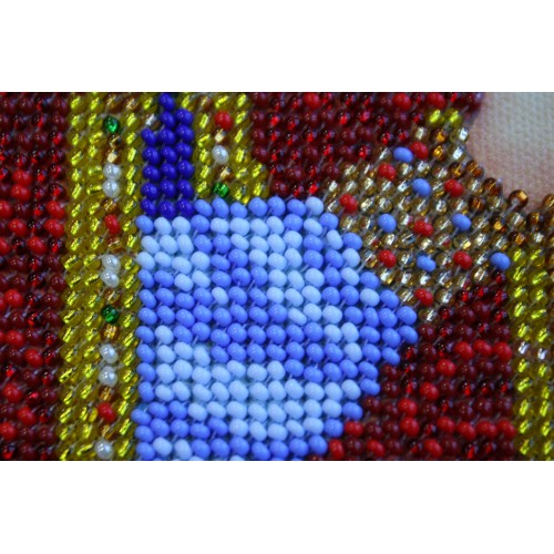 Набір для вишивання бісером на натуральному художньому холсті Святий Всеволод, AA-110 від Абрис Арт - купити з доставкою ✿ Найкраща ціна від виробника ✿ Оптом та в роздріб ✿ Придбати Набори для вишивки бісером великих іменних ікон