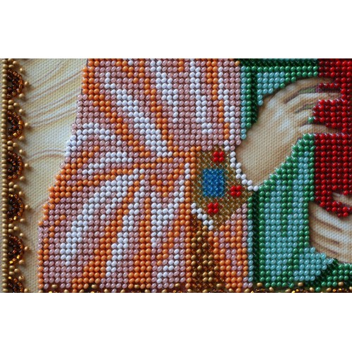 Набір для вишивання бісером на натуральному художньому холсті Святий Тарасій (Тарас), AA-130 від Абрис Арт - купити з доставкою ✿ Найкраща ціна від виробника ✿ Оптом та в роздріб ✿ Придбати Набори для вишивки бісером великих іменних ікон