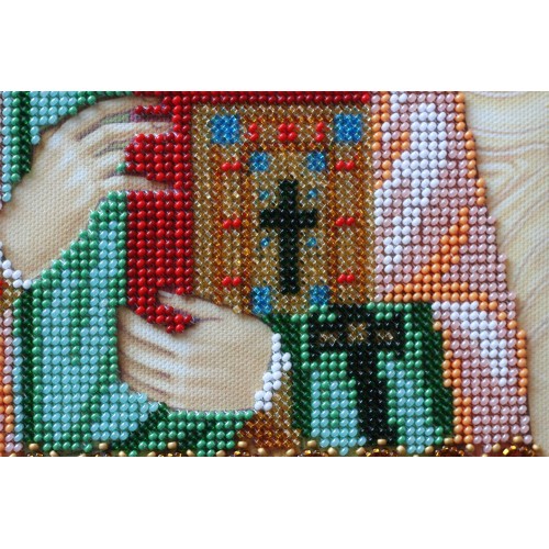 Набір для вишивання бісером на натуральному художньому холсті Святий Тарасій (Тарас), AA-130 від Абрис Арт - купити з доставкою ✿ Найкраща ціна від виробника ✿ Оптом та в роздріб ✿ Придбати Набори для вишивки бісером великих іменних ікон