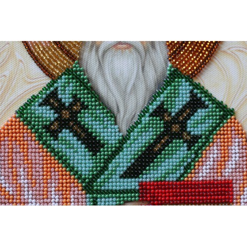 Набір для вишивання бісером на натуральному художньому холсті Святий Тарасій (Тарас), AA-130 від Абрис Арт - купити з доставкою ✿ Найкраща ціна від виробника ✿ Оптом та в роздріб ✿ Придбати Набори для вишивки бісером великих іменних ікон