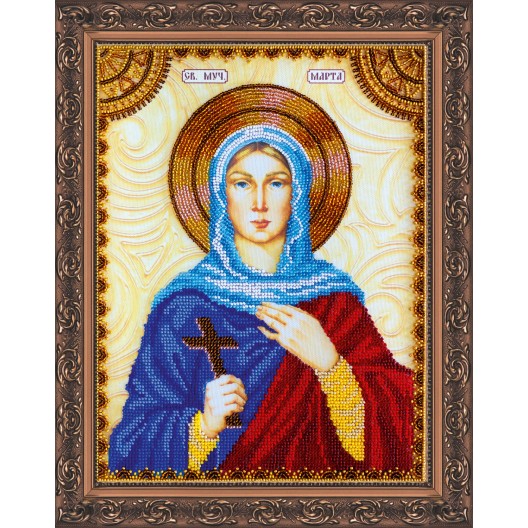Набір для вишивання бісером на натуральному художньому холсті Свята Марта, AA-133 від Абрис Арт - купити з доставкою ✿ Найкраща ціна від виробника ✿ Оптом та в роздріб ✿ Придбати Набори для вишивки бісером великих іменних ікон Набір для вишивання бісером на натуральному художньому холсті Свята Марта, AA-133 від Абрис Арт - купити з доставкою ✿ Найкраща ціна від виробника ✿ Оптом та в роздріб ✿ Придбати Набори для вишивки бісером великих іменних ікон