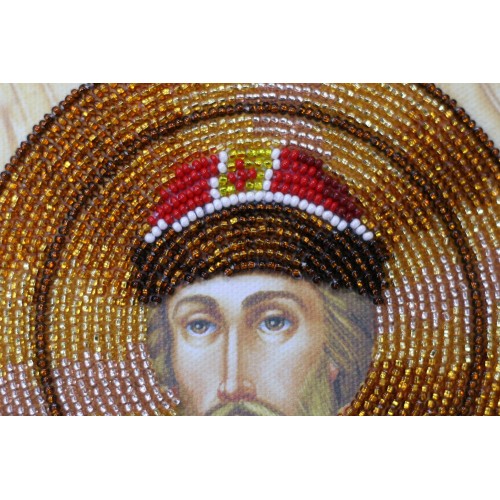 Набір для вишивання бісером на натуральному художньому холсті Святий Святослав, AA-135 від Абрис Арт - купити з доставкою ✿ Найкраща ціна від виробника ✿ Оптом та в роздріб ✿ Придбати Набори для вишивки бісером великих іменних ікон