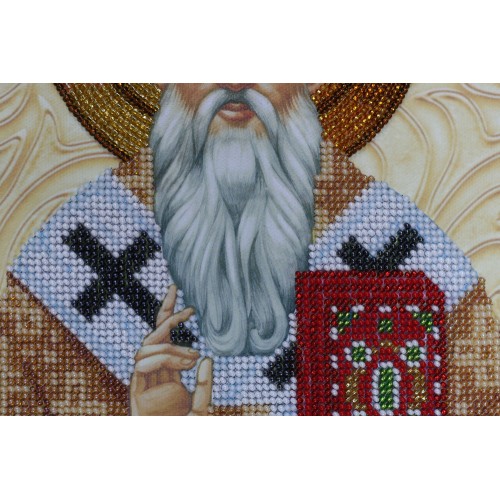 Набір для вишивання бісером на натуральному художньому холсті Святий  Мирон, AA-139 від Абрис Арт - купити з доставкою ✿ Найкраща ціна від виробника ✿ Оптом та в роздріб ✿ Придбати Набори для вишивки бісером великих іменних ікон