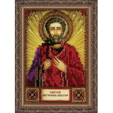 St.Icons Mini Bead embroidery kits St. Victor