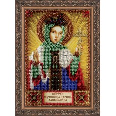 St.Icons Mini Bead embroidery kits St. Alexandra