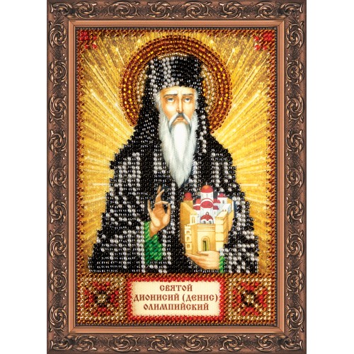 St.Icons Mini Bead embroidery kits St. Denis, AAM-045 by Abris Art - buy online! ✿ Fast delivery ✿ Factory price ✿ Wholesale and retail ✿ Purchase Kits for beadwork personal mini-icons