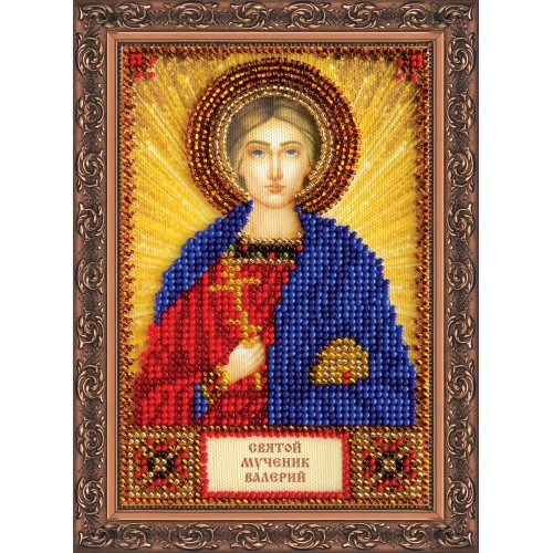 St.Icons Mini Bead embroidery kits St. Valery, AAM-055 by Abris Art - buy online! ✿ Fast delivery ✿ Factory price ✿ Wholesale and retail ✿ Purchase Kits for beadwork personal mini-icons