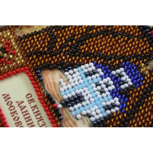 Набір для вишивання бісером на натуральному художньому холсті Святий Данило, AAM-057 від Абрис Арт - купити з доставкою ✿ Найкраща ціна від виробника ✿ Оптом та в роздріб ✿ Придбати Набори для вишивки бісером іменних міні-ікон