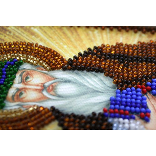 St.Icons Mini Bead embroidery kits St. Vadim, AAM-059 by Abris Art - buy online! ✿ Fast delivery ✿ Factory price ✿ Wholesale and retail ✿ Purchase Kits for beadwork personal mini-icons