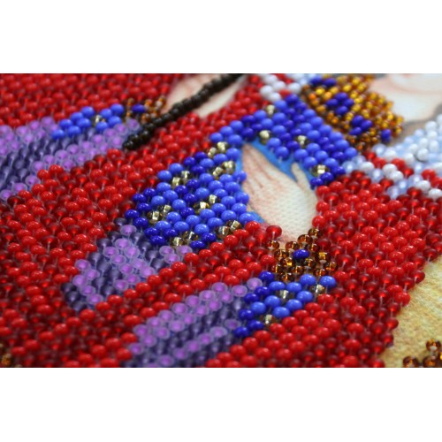 Набір для вишивання бісером на натуральному художньому холсті Свята Лідія, AAM-060 від Абрис Арт - купити з доставкою ✿ Найкраща ціна від виробника ✿ Оптом та в роздріб ✿ Придбати Набори для вишивки бісером іменних міні-ікон