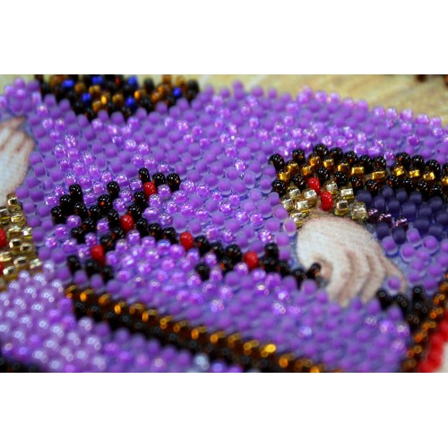 Набір для вишивання бісером на натуральному художньому холсті Святий Гліб, AAM-077 від Абрис Арт - купити з доставкою ✿ Найкраща ціна від виробника ✿ Оптом та в роздріб ✿ Придбати Набори для вишивки бісером іменних міні-ікон