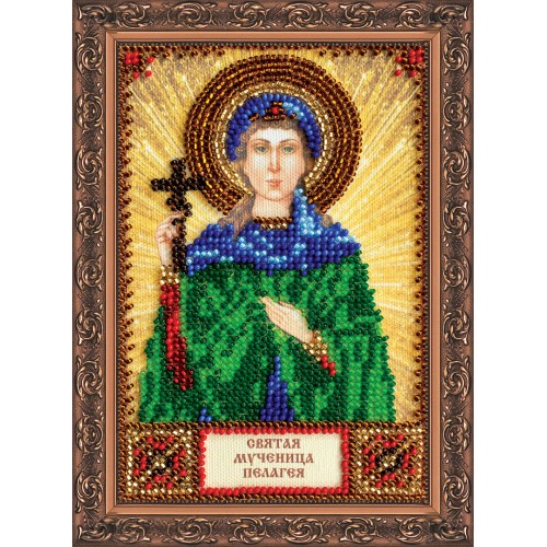 Набір для вишивання бісером на натуральному художньому холсті Свята Пелагея, AAM-080 від Абрис Арт - купити з доставкою ✿ Найкраща ціна від виробника ✿ Оптом та в роздріб ✿ Придбати Набори для вишивки бісером іменних міні-ікон Набір для вишивання бісером на натуральному художньому холсті Свята Пелагея, AAM-080 від Абрис Арт - купити з доставкою ✿ Найкраща ціна від виробника ✿ Оптом та в роздріб ✿ Придбати Набори для вишивки бісером іменних міні-ікон