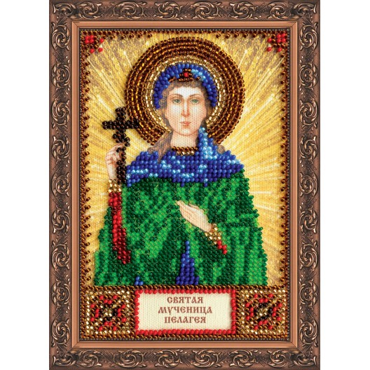Набір для вишивання бісером на натуральному художньому холсті Свята Пелагея, AAM-080 від Абрис Арт - купити з доставкою ✿ Найкраща ціна від виробника ✿ Оптом та в роздріб ✿ Придбати Набори для вишивки бісером іменних міні-ікон Набір для вишивання бісером на натуральному художньому холсті Свята Пелагея, AAM-080 від Абрис Арт - купити з доставкою ✿ Найкраща ціна від виробника ✿ Оптом та в роздріб ✿ Придбати Набори для вишивки бісером іменних міні-ікон