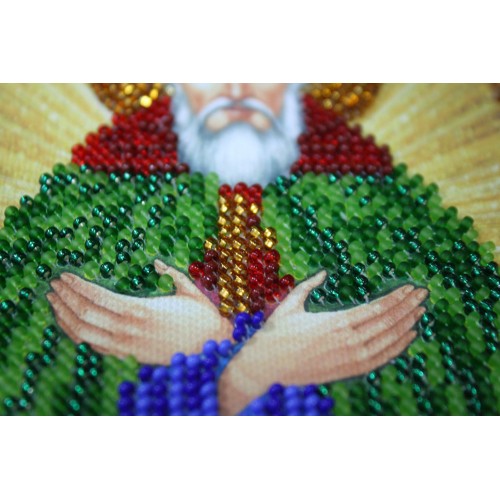 Набір для вишивання бісером на натуральному художньому холсті Святий Йосип, AAM-089 від Абрис Арт - купити з доставкою ✿ Найкраща ціна від виробника ✿ Оптом та в роздріб ✿ Придбати Набори для вишивки бісером іменних міні-ікон