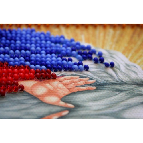 Набір для вишивання бісером на натуральному художньому холсті Святий Макарій (Макар), AAM-091 від Абрис Арт - купити з доставкою ✿ Найкраща ціна від виробника ✿ Оптом та в роздріб ✿ Придбати Набори для вишивки бісером іменних міні-ікон