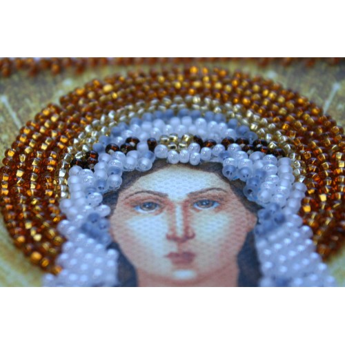 Набір для вишивання бісером на натуральному художньому холсті Свята Клавдія, AAM-092 від Абрис Арт - купити з доставкою ✿ Найкраща ціна від виробника ✿ Оптом та в роздріб ✿ Придбати Набори для вишивки бісером іменних міні-ікон