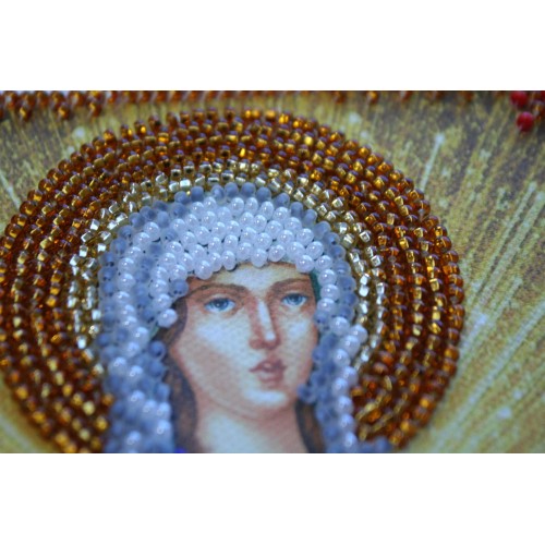 Набір для вишивання бісером на натуральному художньому холсті Свята Марфа, AAM-094 від Абрис Арт - купити з доставкою ✿ Найкраща ціна від виробника ✿ Оптом та в роздріб ✿ Придбати Набори для вишивки бісером іменних міні-ікон