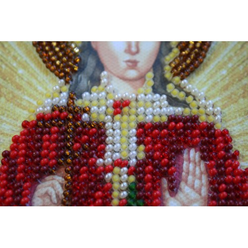 Набір для вишивання бісером на натуральному художньому холсті Свята Емілія, AAM-105 від Абрис Арт - купити з доставкою ✿ Найкраща ціна від виробника ✿ Оптом та в роздріб ✿ Придбати Набори для вишивки бісером іменних міні-ікон