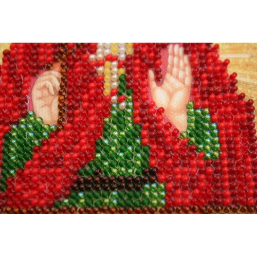 Набір для вишивання бісером на натуральному художньому холсті Свята Емілія, AAM-105 від Абрис Арт - купити з доставкою ✿ Найкраща ціна від виробника ✿ Оптом та в роздріб ✿ Придбати Набори для вишивки бісером іменних міні-ікон