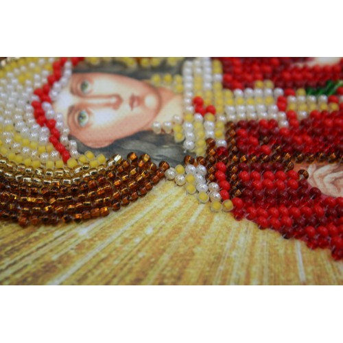 Набір для вишивання бісером на натуральному художньому холсті Свята Емілія, AAM-105 від Абрис Арт - купити з доставкою ✿ Найкраща ціна від виробника ✿ Оптом та в роздріб ✿ Придбати Набори для вишивки бісером іменних міні-ікон