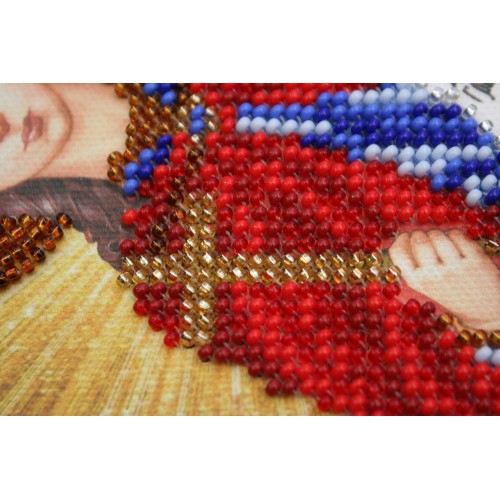 Набір для вишивання бісером на натуральному художньому холсті Свята Параскева (Парасковія), AAM-107 від Абрис Арт - купити з доставкою ✿ Найкраща ціна від виробника ✿ Оптом та в роздріб ✿ Придбати Набори для вишивки бісером іменних міні-ікон