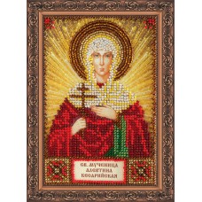 St.Icons Mini Bead embroidery kits St. Alevtina