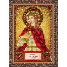 St.Icons Mini Bead embroidery kits St. Agnes