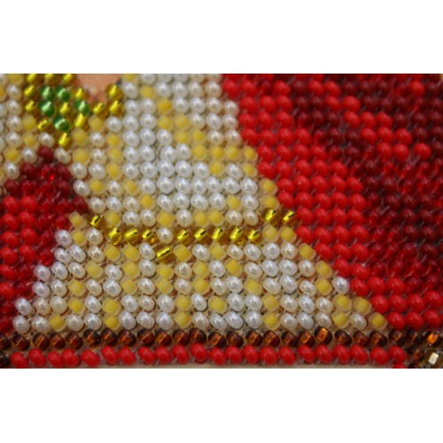 St.Icons Mini Bead embroidery kits St. Agnes, AAM-113 by Abris Art - buy online! ✿ Fast delivery ✿ Factory price ✿ Wholesale and retail ✿ Purchase Kits for beadwork personal mini-icons