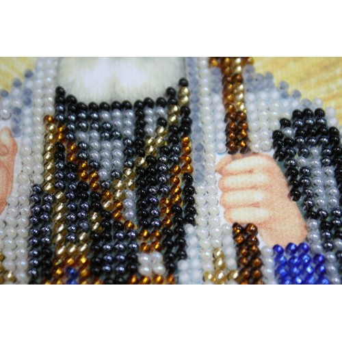 St.Icons Mini Bead embroidery kits St.Tikhon, AAM-124 by Abris Art - buy online! ✿ Fast delivery ✿ Factory price ✿ Wholesale and retail ✿ Purchase Kits for beadwork personal mini-icons