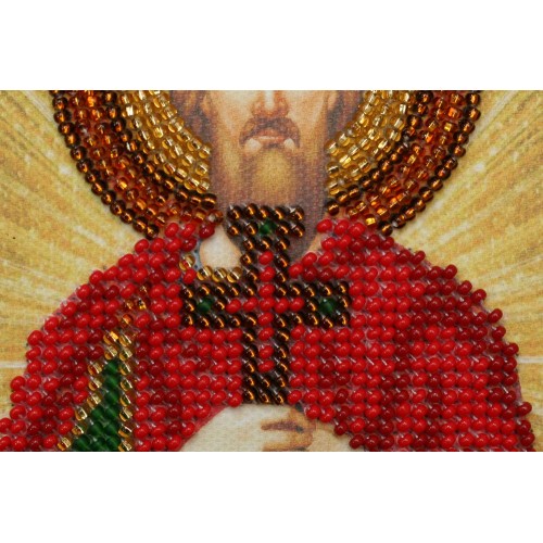 Набір для вишивання бісером на натуральному художньому холсті Святий Назарій (Назар), AAM-136 від Абрис Арт - купити з доставкою ✿ Найкраща ціна від виробника ✿ Оптом та в роздріб ✿ Придбати Набори для вишивки бісером іменних міні-ікон