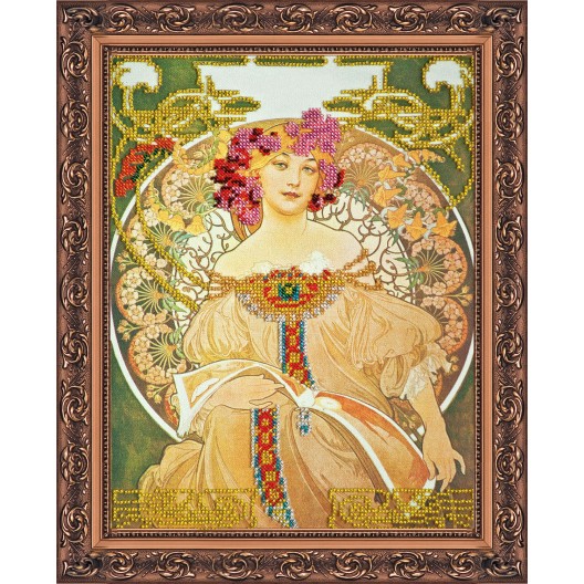 Main Bead Embroidery kit Lubava (Modern), AB-003 by Abris Art - buy online! ✿ Fast delivery ✿ Factory price ✿ Wholesale and retail ✿ Purchase Great kits for embroidery with beads Main Bead Embroidery kit Lubava (Modern), AB-003 by Abris Art - buy online! ✿ Fast delivery ✿ Factory price ✿ Wholesale and retail ✿ Purchase Great kits for embroidery with beads