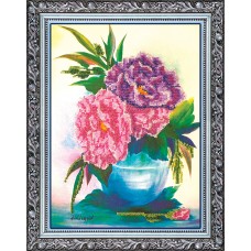 Main Bead Embroidery Kit Peonis (Flowers)
