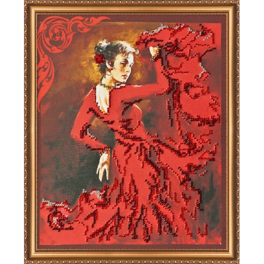 Main Bead Embroidery Kit Carmen (Genre Scenes), AB-021 by Abris Art - buy online! ✿ Fast delivery ✿ Factory price ✿ Wholesale and retail ✿ Purchase Great kits for embroidery with beads Main Bead Embroidery Kit Carmen (Genre Scenes), AB-021 by Abris Art - buy online! ✿ Fast delivery ✿ Factory price ✿ Wholesale and retail ✿ Purchase Great kits for embroidery with beads